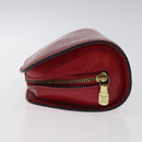 LOUIS VUITTON Epi Dauphine PM Pouch Castilian Red M48447 LV Auth ti3225-4
