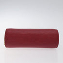LOUIS VUITTON Epi Dauphine PM Pouch Castilian Red M48447 LV Auth ti3225-6