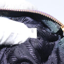 PRADA Pouch Nylon Purple Gold Auth ti3227-12