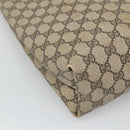 GUCCI GG Supreme Web Sherry Line Tote Bag PVC Beige Gold 39 002 4487 Auth ti3236-13