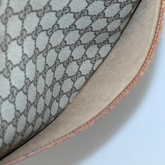 GUCCI GG Supreme Web Sherry Line Tote Bag PVC Beige Gold 39 002 4487 Auth ti3236