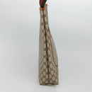 GUCCI GG Supreme Web Sherry Line Tote Bag PVC Beige Gold 39 002 4487 Auth ti3236-4