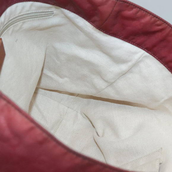 GUCCI GG Canvas Tote Bag Nylon Pink Silver 282439 Auth ti3238