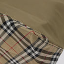 BURBERRY Nova Check Blue Label Tote Bag Nylon Beige Silver Auth ti3241-12