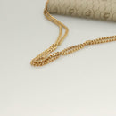 Christian Dior Honeycomb Canvas Chain Shoulder Bag PVC Beige Gold Auth ti3242-7