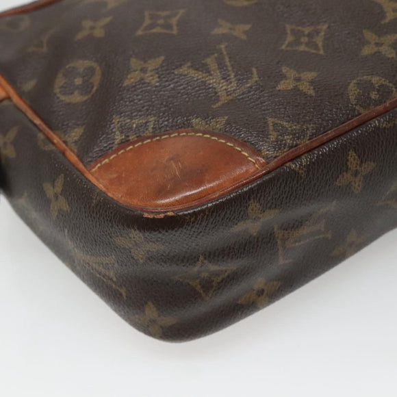 LOUIS VUITTON Monogram Compiegne 28 Clutch Bag M51845 LV Auth ti3246