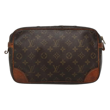 LOUIS VUITTON Monogram Compiegne 28 Clutch Bag M51845 LV Auth ti3246 - 0