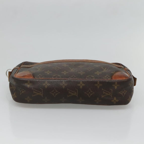 LOUIS VUITTON Monogram Compiegne 28 Clutch Bag M51845 LV Auth ti3246