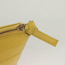 BURBERRY Blue Label Shoulder Bag Leather Yellow Gold Auth ti3250-8