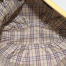 BURBERRY Blue Label Shoulder Bag Leather Yellow Gold Auth ti3250-11