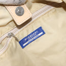 BURBERRY Nova Check Blue Label Tote Bag Nylon Beige Silver Auth ti3252-11
