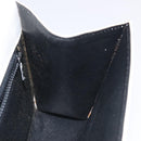 BALLY Chain Shoulder Bag Patent Leather Yellow Gold Auth ti3256-18