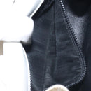 BALLY Chain Shoulder Bag Patent Leather Yellow Gold Auth ti3256-12