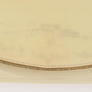 BALLY Schultertasche Kette Lackleder Gelbgold Auth ti3256-3