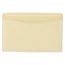 BALLY Schultertasche Kette Lackleder Gelbgold Auth ti3256-6