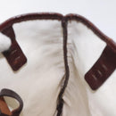 FENDI Zucca Canvas Hand Bag Beige Brown Auth ti3258-12