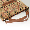 BURBERRY Blue Label Tote Bag Pile Beige Auth ti3259-6