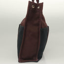 HERMES Fourre Tout MM Hand Bag Canvas Navy Auth ti3264-4