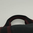 HERMES Fourre Tout MM Hand Bag Canvas Navy Auth ti3264-8