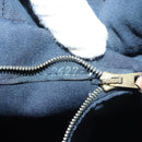 HERMES Fourre Tout MM Hand Bag Canvas Navy Auth ti3265-12