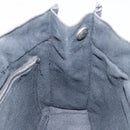 HERMES Fourre Tout PM Hand Bag Canvas Black Gray Silver Auth ti3266-16