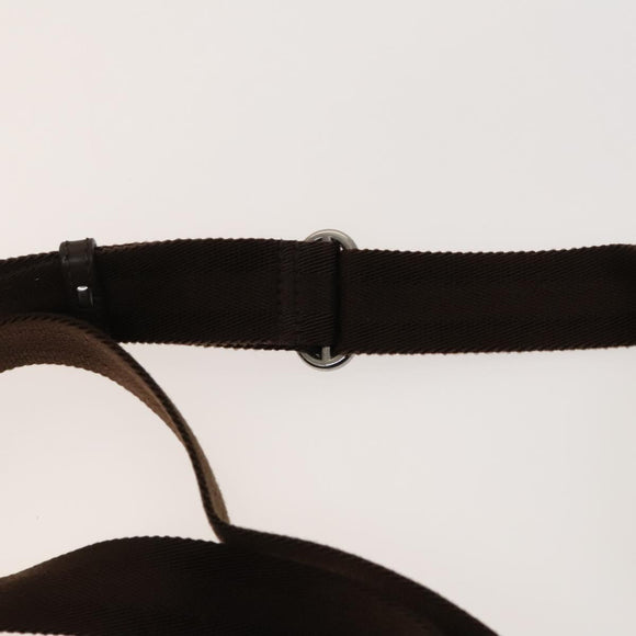 GUCCI GG Canvas Shoulder Bag 3Set Beige Navy Brown Auth ti3267