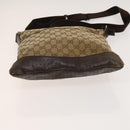 GUCCI GG Canvas Shoulder Bag 3Set Beige Navy Brown Auth ti3267-15