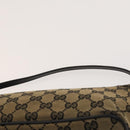 GUCCI GG Canvas Shoulder Bag 3Set Beige Navy Brown Auth ti3267-22