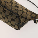 GUCCI GG Canvas Shoulder Bag 3Set Beige Navy Brown Auth ti3267-24