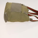 GUCCI GG Canvas Shoulder Bag 3Set Beige Navy Brown Auth ti3267-4