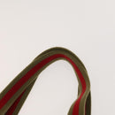 GUCCI GG Canvas Shoulder Bag 3Set Beige Navy Brown Auth ti3267-6