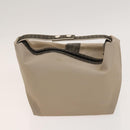 BALLY Fendi Hand Bag PVC Enamel 3Set Black Brown Auth ti3268-11