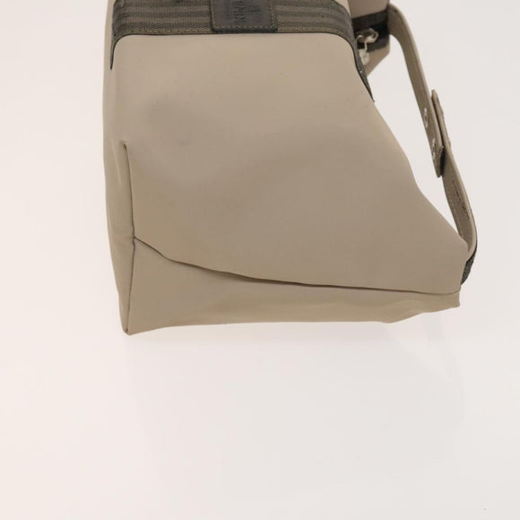 BALLY Fendi Hand Bag PVC Enamel 3Set Black Brown Auth ti3268