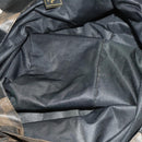 BALLY Fendi Hand Bag PVC Enamel 3Set Black Brown Auth ti3268-9