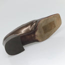 PRADA Shoes Patent leather Brown Auth ti3272-15
