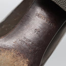 PRADA Shoes Patent leather Brown Auth ti3272-9