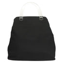 PRADA Hand Bag Nylon Black Silver Auth ti3274-2