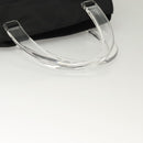 PRADA Hand Bag Nylon Black Silver Auth ti3274-7