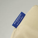 BURBERRY Blue Label Hand Bag Nylon Beige Silver Auth ti3277-10