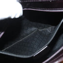 GUCCI Bamboo Hand Bag Nylon 2way Brown Silver 000 1998 0540 Auth ti3282-21