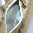 GUCCI GG Canvas Hand Bag Gold Tone 002 1115 Auth ti3284-22