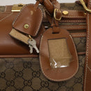 GUCCI GG Supreme Trunk PVC Beige Gold 010 39 0520 50 Auth ti3287-8