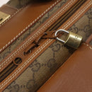 GUCCI GG Supreme Trunk PVC Beige Gold 010 39 0520 50 Auth ti3287-21