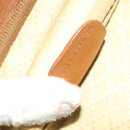 GUCCI GG Supreme Trunk PVC Beige Gold 010 39 0520 50 Auth ti3287-11