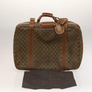 GUCCI GG Supreme Trunk PVC Beige Gold 010 39 0520 50 Auth ti3287-12