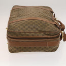 GUCCI GG Supreme Trunk PVC Beige Gold 010 39 0520 50 Auth ti3287-3