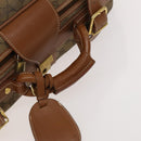 GUCCI GG Supreme Trunk PVC Beige Gold 010 39 0520 50 Auth ti3287-7