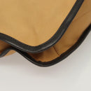 GUCCI Web Sherry Line Shoulder Bag Canvas Beige Silver 001 4321 Auth ti3288-9