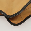 GUCCI Web Sherry Line Shoulder Bag Canvas Beige Silver 001 4321 Auth ti3288-15