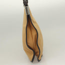 GUCCI Web Sherry Line Shoulder Bag Canvas Beige Silver 001 4321 Auth ti3288-4